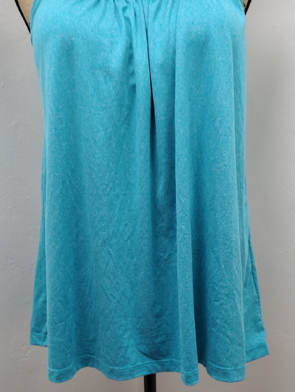32 Degrees Cool Women’s Blue Spaghetti Strap Tank Top with Bra Size Large - Picture 3 of 9